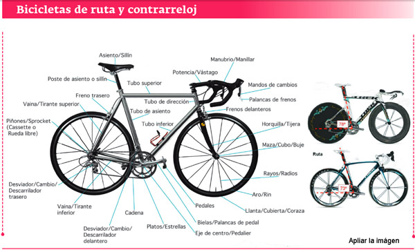 Bicicletas de ruta y contrareloj